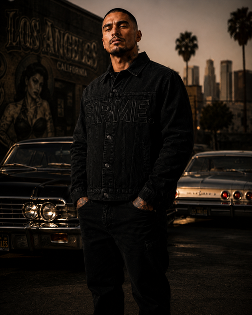FIRME. Black Denim Jacket